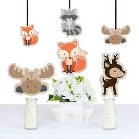 25 Cute Rustic Woodland Forest Animals Baby Shower Invitations