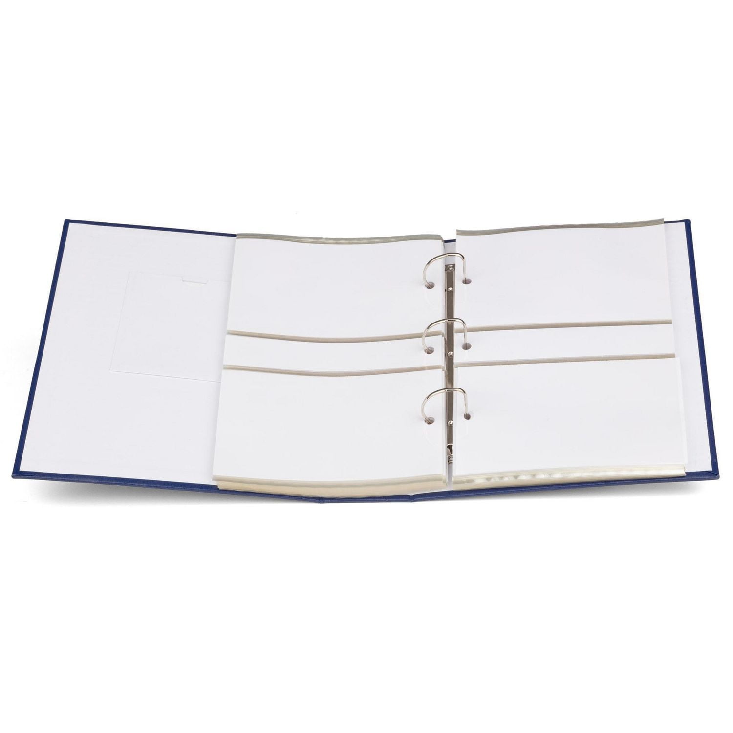 Album de photos Pinnacle Frames à 2 photos par page en bleu