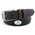 thumbnail image 1 of ZeppelinProducts  Alabama Concho Two Tone Leather Belt, 40 Waist, 1 of 1