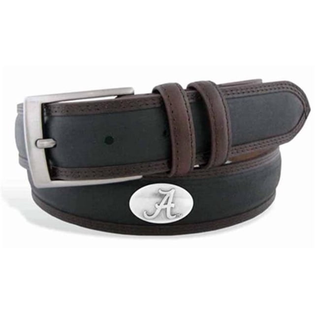 ZeppelinProducts Alabama Concho Two Tone Leather Belt, 40 Waist
