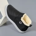 thumbnail image 4 of Zapatos de algodón de talla grande 35-47, informales, cálidos, antideslizantes, ligeros, impermeables, con paraguas, botas de nieve de PU, 4 of 6