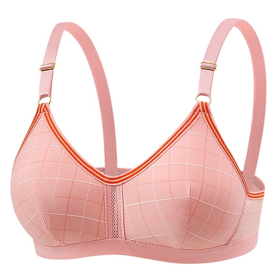 Dorinao Women's Small Chest Push-Up Summer Thin Wireless Bra – Seamless Back Design for Girls, Multicolor, 30A