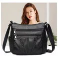 thumbnail image 2 of Bolsa Dama Suave Cuero Gran Capacidad Impermeable P/ Viaje, 2 of 8