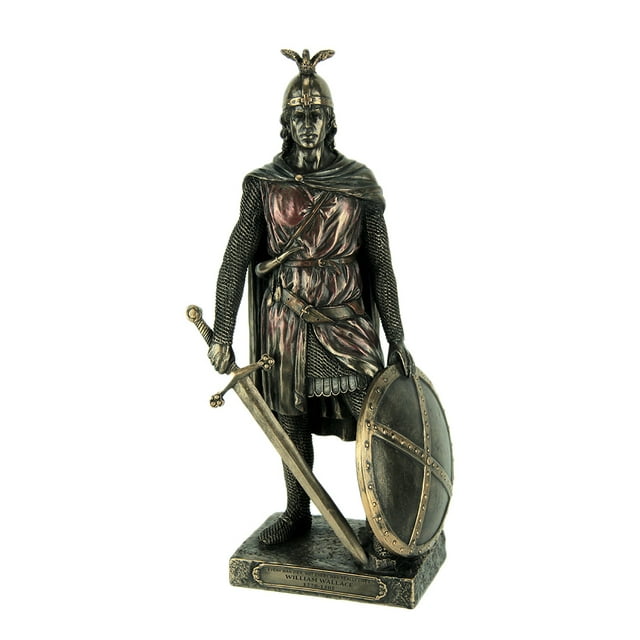 Veronese Design Scottish Hero Sir William Wallace Bronze Finished Statue
