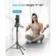 thumbnail image 4 of Anillo de luz para selfie RGB de 12 pulgadas con soporte para trípode de 62 pulgadas para grabación de vídeo y retransmisiones en vivo (YouTube, Instagram, TikTok),, 4 of 12