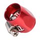 thumbnail image 4 of AN6 Hose End Finishers Fuel Oil Water Line Clip Clamp for Auto Car Red, 4 of 5