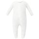 thumbnail image 1 of Owlivia Pijamas De Algodón Orgánico Para Bebés, Niños Y Niñas, Con Cremallera Frontal, Pijama Con Pies Para Dormir Y Jugar, Manga Larga (3-6 Meses, Blanco Marfil), 1 of 1