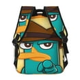 thumbnail image 4 of Perry The Platypus Backpack Cute Printed Lightweight Casual Unisex Laptop Computer Bookbag School Hiking Work Business Travel Daypacks Gifts, 4 of 6