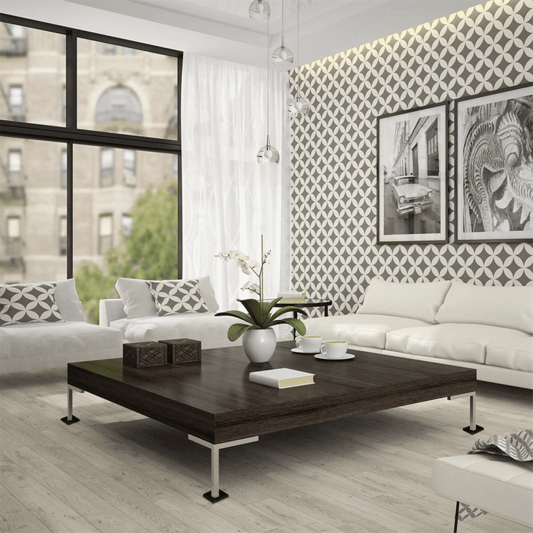 4Pcs Anti-Slip Furniture Pads- 4x4In Square Rubber Anti Skid