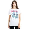 thumbnail image 4 of Lilo & Stitch T-Shirt Classique 100 Baisers pour Femmes, 4 of 6