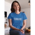 thumbnail image 2 of "Eat More Plants, Do More Yoga" Across Chest Quote Women T-Shirt, Female Small, 2 of 4
