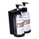 thumbnail image 1 of Dispensador de ducha de loción Contenedores de champú para baño Prensa manual Botella de loción Inodoro de hotel Dispensador de champú de fácil limpie Borrar 2 ranuras, 1 of 8