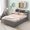 Grey+Pine+Full, variant on HMYG Full Bed with Trundle and Bookcase Headboard, Espresso