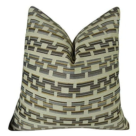 Plutus Coussin Carré Fait Main, (20 Pouces x 26 Pouces Standard)