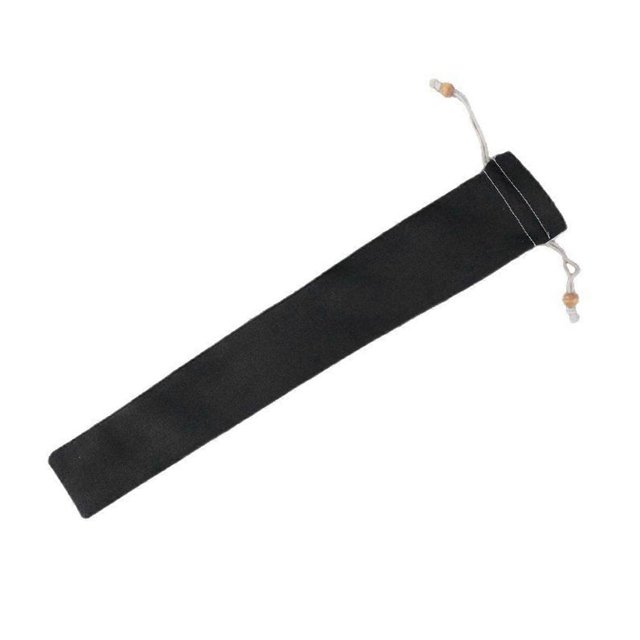 Elegant Chinese Folding Hand Fan Bag Dustproof Protectors Case Cover Folding Fan Pouches Wedding Party Festival Gift Dark Gray