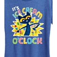 thumbnail image 3 of Pete The Cat - Icecream Oclock  - Women's Short Sleeve Graphic T-Shirt, 3 of 6