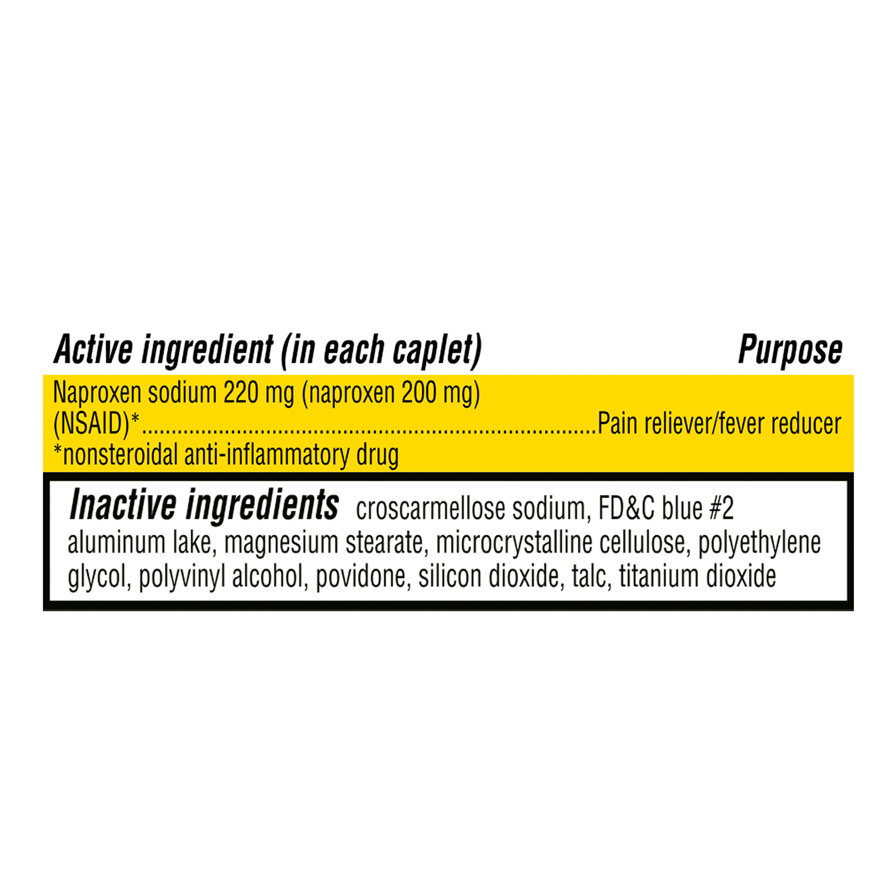 (2 pack) Equate Naproxen Sodium Tablets USP, 220 mg, Pain Reliever and Fever Reducer, 300 Count