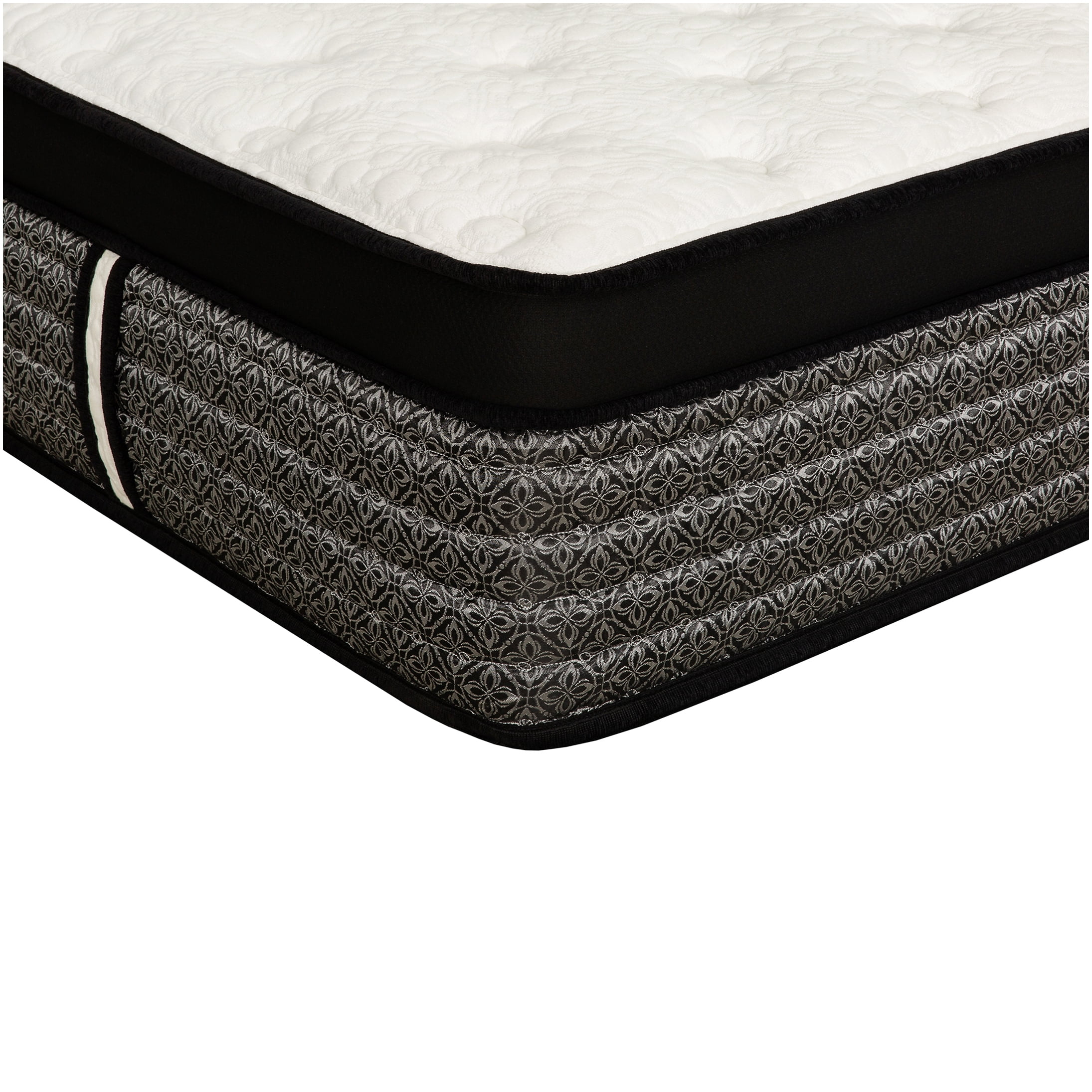 16" King Hybrid Mattress with Euro Pillow Top, Cooling Gel Memory Foam and Pocket Coils for Motion Isolation, Pressure Relief, CertiPUR-US Certified