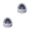 thumbnail image 2 of Greeniant Tienda de campaña para mascotas, cama para perros pequeños, cabaña con cojín extraíble, nido de gatito de felpa lavable, casa Gris 2piezas, 2 of 6
