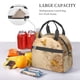 thumbnail image 5 of Fotbe Bolsa de Almuerzo con Estampado, Lonchera Aislada, Contenedores de Comida Reutilizables Tipo Cooler a Prueba de Fugas, 5 of 7