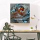 thumbnail image 1 of Cuadros Decorativos 5D diamante bordado dibujo cisne chica diamante pintura mosaico para arte de cuentas Tmvgtek embutido en tela, 1 of 9
