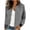 B-Gray, variant on Tqcoqu Womens Casual Jacket,Lightweight Long Sleeve Zip Up Coat Trendy Work Clothes With Pockets,Beige Women's S-XXL