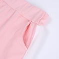thumbnail image 4 of Kids Girl Two Piece Outfit Short Sleeved Skirt Suit Summer Sports Slim Suit 5-14Y, 4 of 7