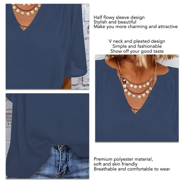 Necklace for deals v neck top