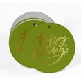 thumbnail image 2 of Inkdotpot Real Gold Foil Happy Holiday Tags Favor Hang Paper Tags 50 Pieces, 2 of 6