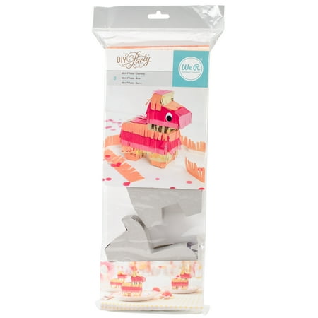 - DIY Party Mini Pinata, 3pk, Donkey, 5