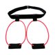 thumbnail image 2 of Hip Resistance Belt For Glute Leg Workout Adjustable Waist Bands With Foot Loops For Strength Training Squats Kickbacks Home Gym Fitness Equipment, 2 of 5