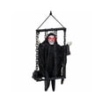 thumbnail image 4 of AZXY Hanging Cage Skeleton Ghost Halloween Decorations, Halloween Yard Decor Halloween Outdoor Decor, Halloween Skeletons Decor For Front Porch Lawn Party, Spooky Hanging Wall Ornament Supplies, 4 of 6