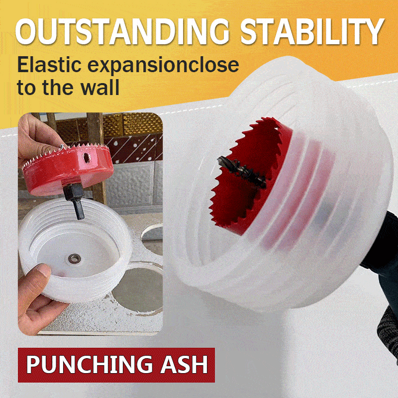 Hole saw dust cover Downlight Spotlight Drill Dust Collector Hammer