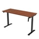 thumbnail image 3 of Escritorio de Altura Ajustable Randu Manual Base Negra Tablero 150x60 25mm Madera Obscura, 3 of 6