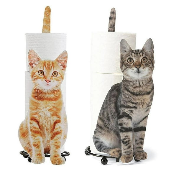 Paper Towel Holder Cat Design Paper Towel Towel Holder Roll Holder Stand for Kitchen Toilet