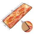 thumbnail image 2 of Long Floor Mat Hallway Carpet 72x24 Inch Area Carpet Non-slip Entrance Carpet Washable Door Mat Kitchen Bedroom Living Room Cartoon Orange Roses, 2 of 7
