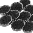 thumbnail image 3 of TUWAFE 10pcs Black Rose Round Resin Sewing Buttons for Men’s Coats Sweaters and DIY Clothing Craft,25mm Large Fabric Buttons for Jackets and Outerwear, 3 of 9