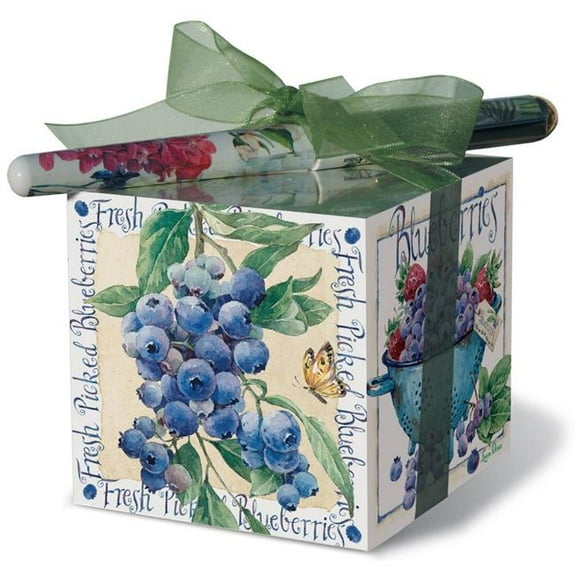 Lissom Design 24170 3 x 3 x 3 in. Paper Block Set - Fresh Farm