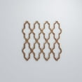 thumbnail image 5 of Ekena Millwork 11 3/8"W x 11 3/8"H x 3/8"T Small Casablanca Decorative Fretwork Wood Wall Panels, Walnut, 5 of 6