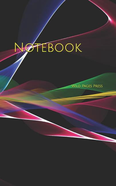 Notebook : Abstract Line Wave Design Pattern Fractal Energy Science Mathematics Teacher Teaching (Paperback)