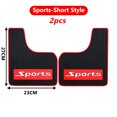 thumbnail image 1 of Universal Soft Rubber Mud Flaps for SUVs Trucks and Off Road Vehicles 2 or 4 Pcs, 1 of 10