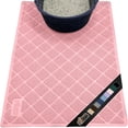 thumbnail image 1 of GORILLA GRIP Cat Litter Box Mat, 35x23, Water Resistant Kitty Litter Trapping Mat, Textured Backing, Easy to Clean, Less Waste and Clean Floors, Kitten Supplies for Indoor Cats, Soft o, 1 of 9