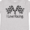thumbnail image 4 of Inktastic I Love Racing Boys or Girls Toddler T-Shirt, 4 of 5