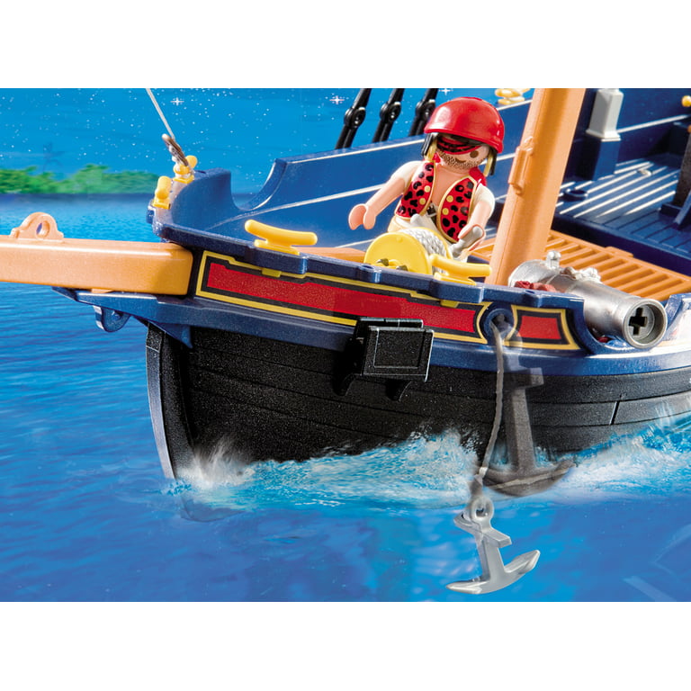  Playmobil - 5810 - Pirate Ship : Toys & Games