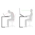 thumbnail image 4 of Soporte Cuaderno Portátil Ergonómico Computadora Plegable Aleación Aluminio 8 Ajustable para Computadoras Portátiles Hasta 17.3 Pulgadas, 4 of 8