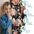 thumbnail image 3 of Blackout Kids Curtains,Pioneer Flower Childrens Insulated Curtains Set Of 2,Bedroom Essentials,Toddler Room Decor 52x84in(132x213cm), 3 of 4