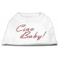 thumbnail image 2 of Ciao Baby Rhinestone Shirts White XXL (18), 2 of 2