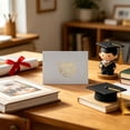 thumbnail image 4 of 2.76x3.74In Teacher Appreciation Greeting Card Floral Gold Foil Pressed Thank You Blank Note Card With Envelope For Birthday Graduation Holiday Gift Message, 4 of 6