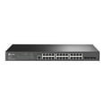 thumbnail image 1 of TP-Link JetStream TL-SG3428 - Switch - managed - 24 x 10/100/1000 + 4 x Gigabit SFP - rack-mountable, 1 of 3