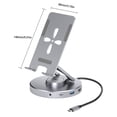 thumbnail image 3 of Estación De Acoplamiento Usb C Adaptador de concentrador multipuerto, soporte giratorio, estación de acoplamiento Dongle 4k/60Hz para Steam Deck, 3 of 8